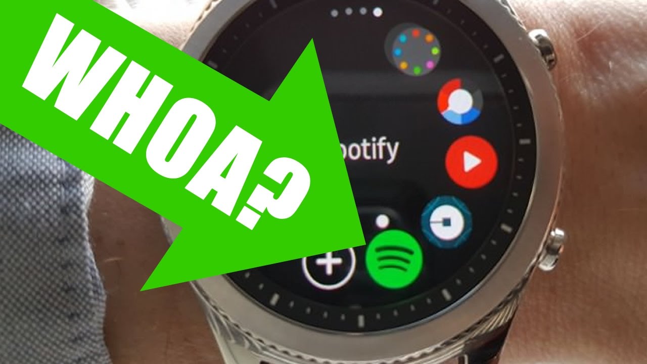 Samsung galaxy watch spotify app