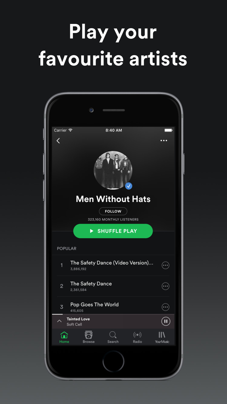 how to cancel spotify premium free trial on iphone